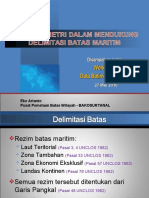 Data Batimetri Untuk Delimitasi Batas Maritim