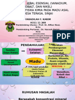 Analisis Mineral Mikro Esensial (Vanadium, Kobalt