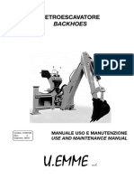 Backhoe Use and Maintenance