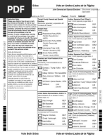 Tarrant County Sample Ballot
