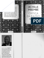 Achille Mbembe - Crítica Da Razão Negra