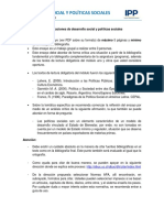 Trabajo Grupal Módulo 1 Desarrollo Social y Políticas Sociales