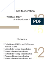 Mediation and Moderation _ 2011