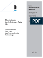 Diagnóstico Del Crecimiento Económico Costa Rica 2013 PDF