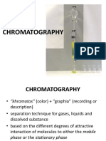 Experiment 5 (Chromatography)