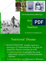 Disorders of Nutrition: Environmental Pathology