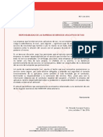 Responsabilidad de las Empresas de Servicios Aplicativos de Taxi