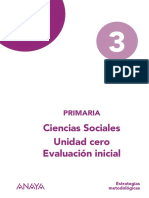 3º Ciencias Sociales - Evaluación Inicial