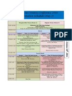 SLCC 2016 Presentation Schedule - Day 2 