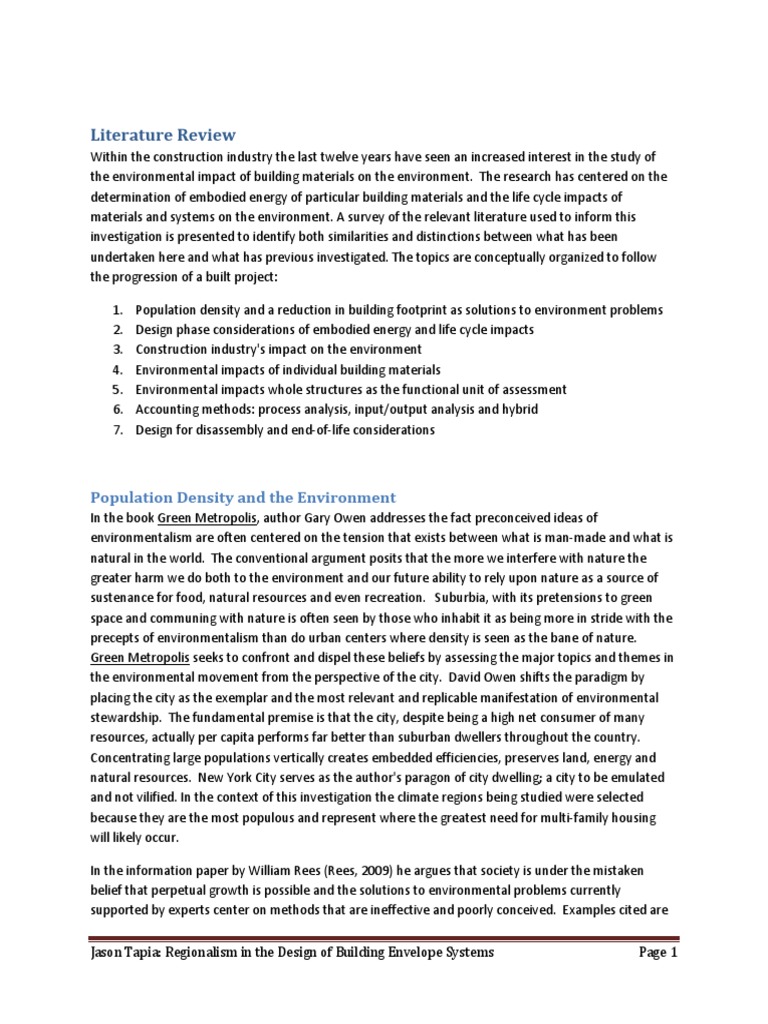 What is a literature review image