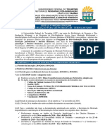 Processo seletivo PPGPJDH UFT 2017/2018