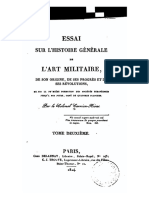 Essai Sur L'histoire Générale de L'art Militaire