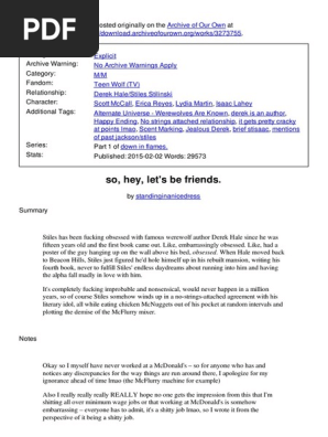 Siand Pdf So Hey Lets Be Friends Pdf Foods