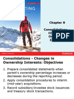 Consolidations - Changes in Ownership Interests