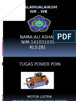 Ali Azhar Tugas 2 Powerpoint Motor Listrik