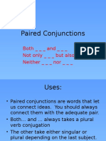 Paired Conjunctions
