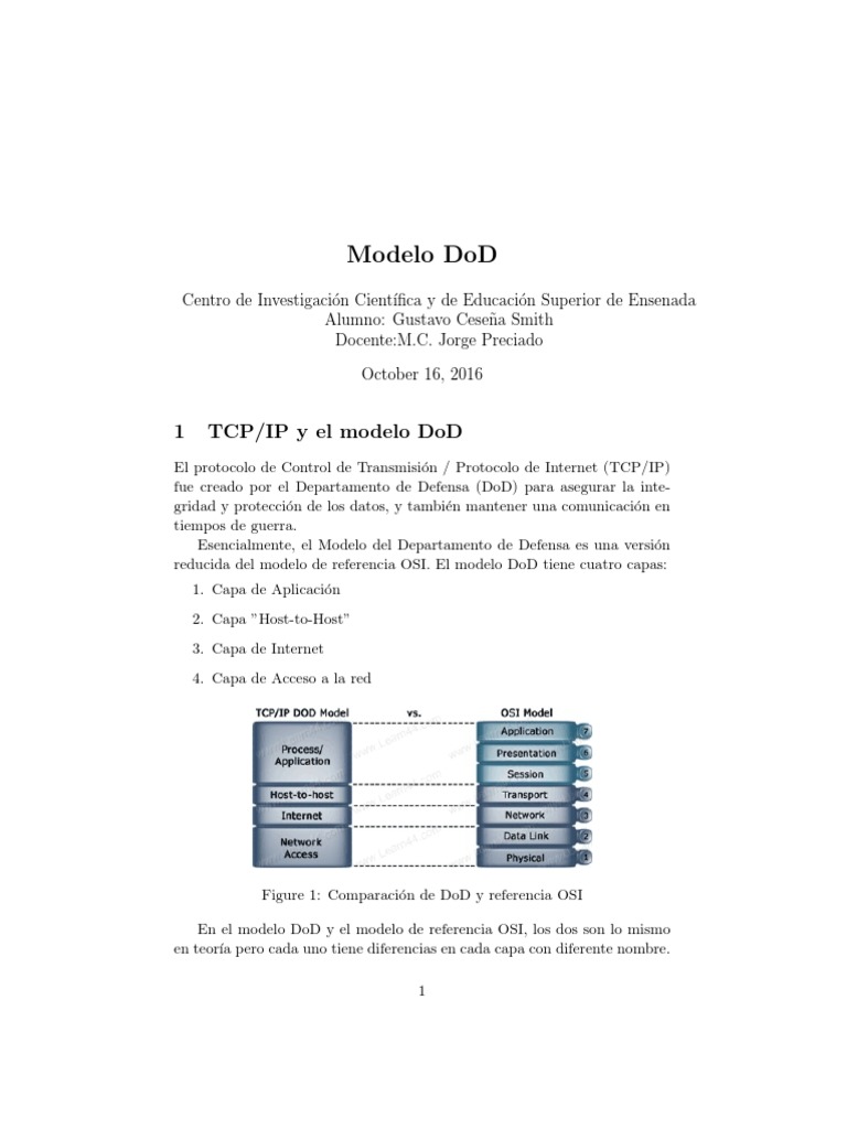 Modelo Dod | PDF