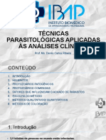 Técnicas parasitológicas aplicadas à análise clínica