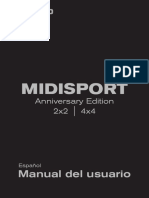 MidiSport 2x2 Anniversary Edition Manual de Usuario