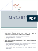 PEMERIKSAAN Penunjang Malaria