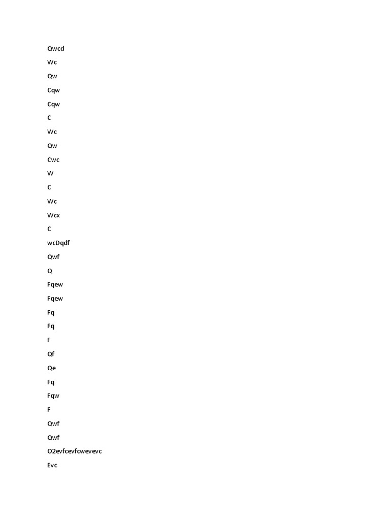 Random Text Pattern Analysis | PDF