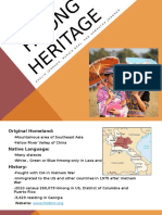 hmong heritage cultural diversity group project