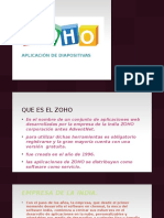 EXPOSICION DEL ZOHO