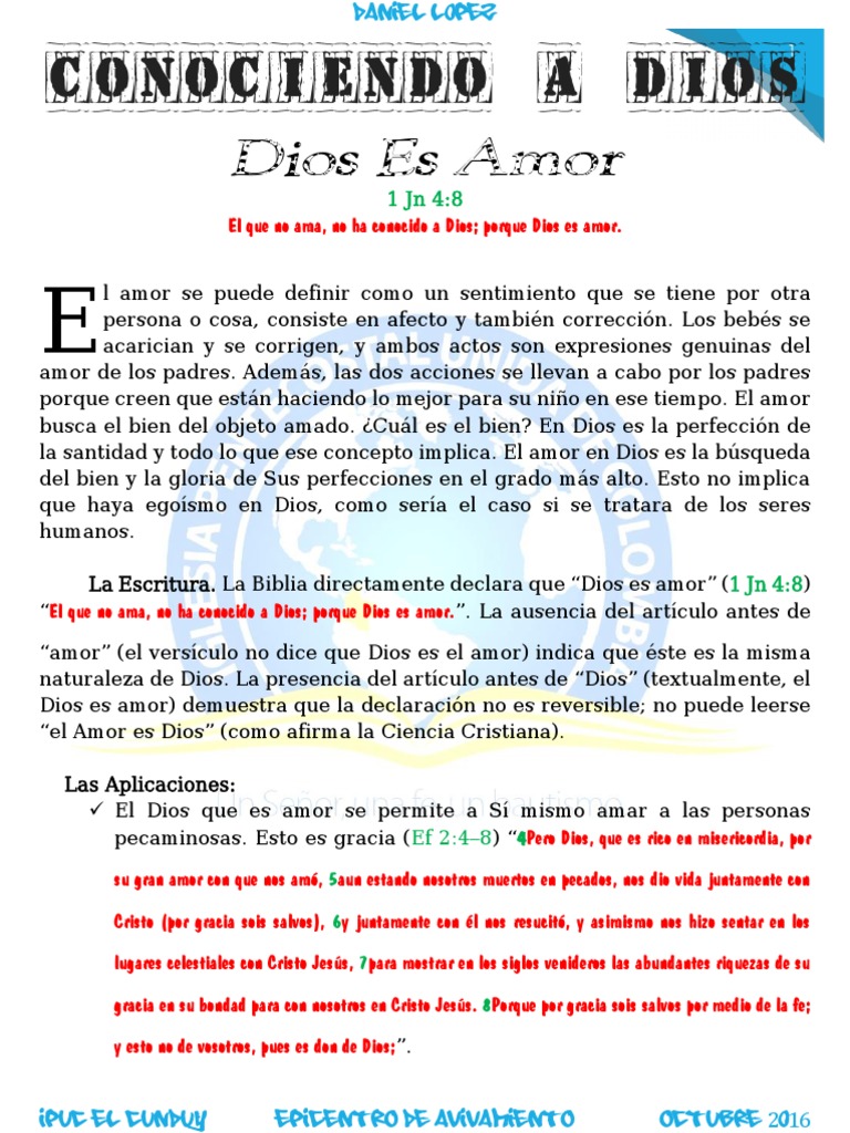 Dios Es Amor Pdf Pdf