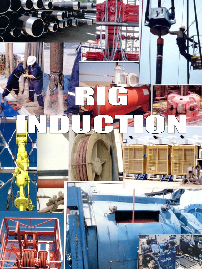 Rig Systems Overview and Induction | PDF | Drilling Rig | Offshore Drilling