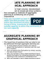 Aggregate Planning by Graphical Approach
