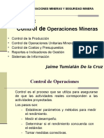 Control de Operaciones Mineras - A