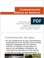 Contaminación Hídrica en América