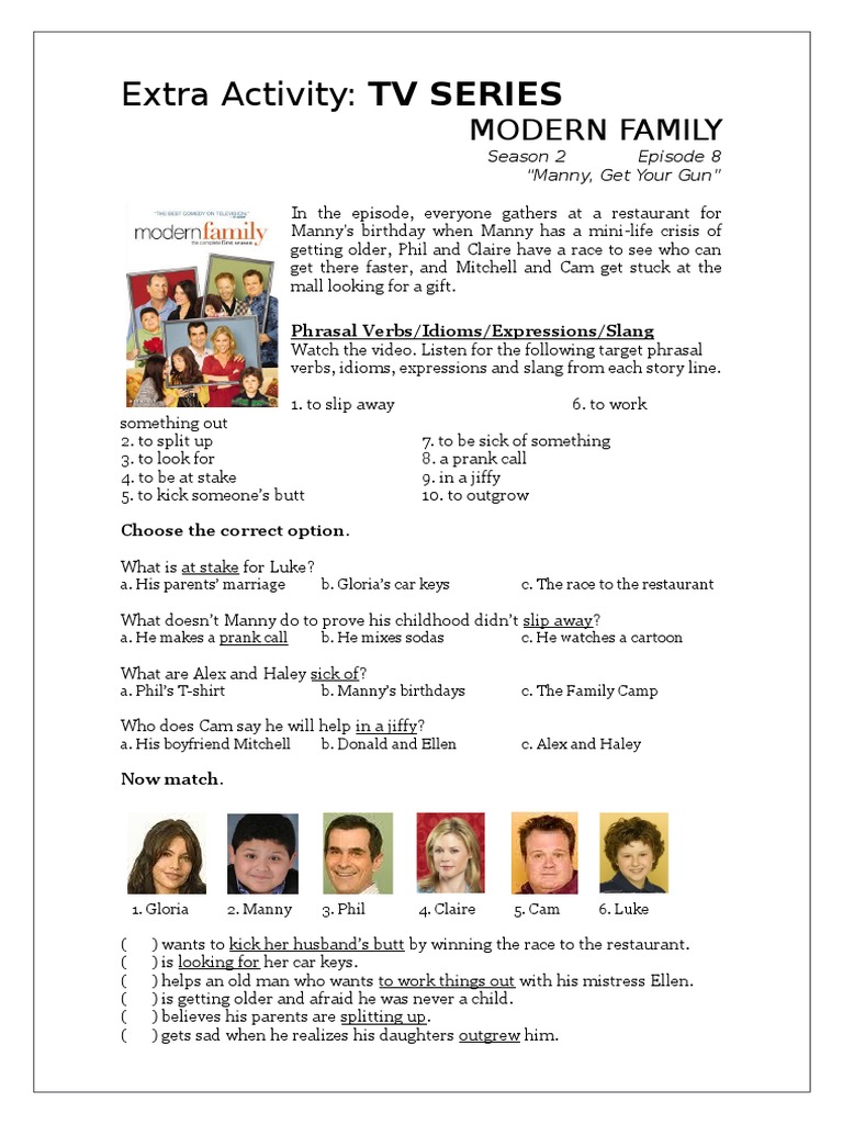 Modern Family 2x08 | PDF | Family | Society