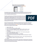 Publikasi Dokumen Ke PDF Plus Bookmark