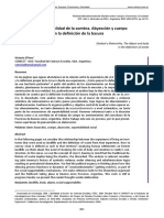 La Materialidad de La Sombra. Abyeccion y Cuerpo PDF