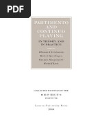 Partimento &continuo Playing