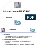 Module 2 - Introduction To NASGRO