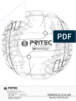 Tarifa P.v.P. Aparatos Electrónicos PRITEC E216.09