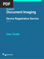 Device Registration Service Client User Guide