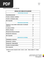 Escala ECOG | PDF | Salud y bienestar