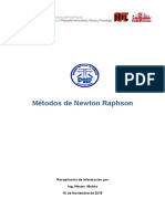 Métodos de Newton Raphson