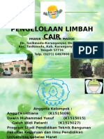 Pengelolaan Limbah Cair