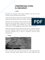 9 Unsur Interpretasi Citra Dalam Ilmu Geografi