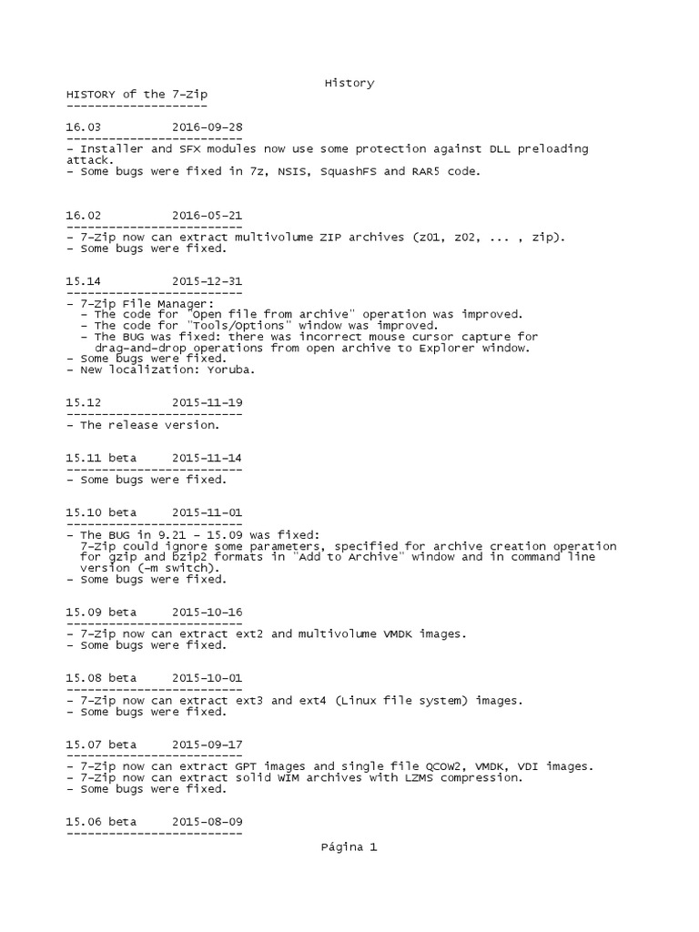 History - Bloco de Notas | PDF | Zip (File Format) | Computer File