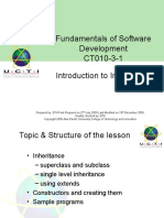 Fundamentals of Software Development CT010-3-1