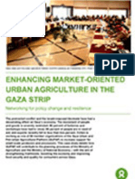 Enhancing Market-Oriented Urban Agriculture in The Gaza Strip: Networking For Policy Change and Resilience