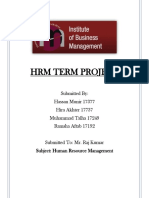 HRM Term Report