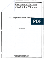 Complete Screen Package 