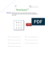 Word Search 1 PDF