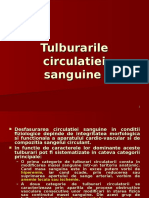 Curs 1 - Tulburarile circulatiei sanguine Staza, Embolie, Tr.ppt